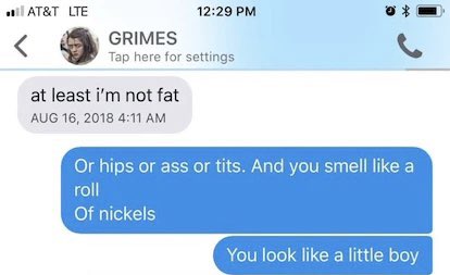best azealia banks posts - website - At&T Lte Grimes Tap here for settings at least i'm not fat Or hips or ass or tits. And you smell a roll Of nickels You look a little boy