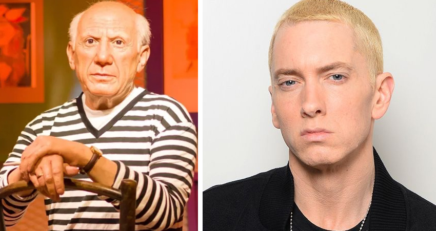 Pablo Picasso and Eminem were both alive at the same time. -Leebon427