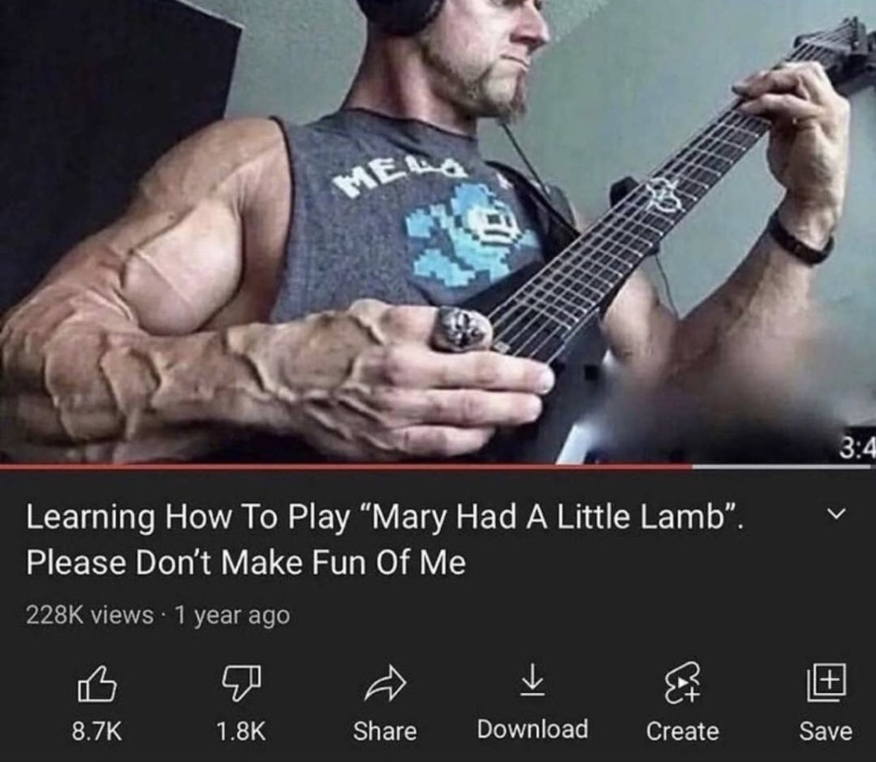 dudes posting their Ws - guy with veins playing guitar meme - Learning How To Play