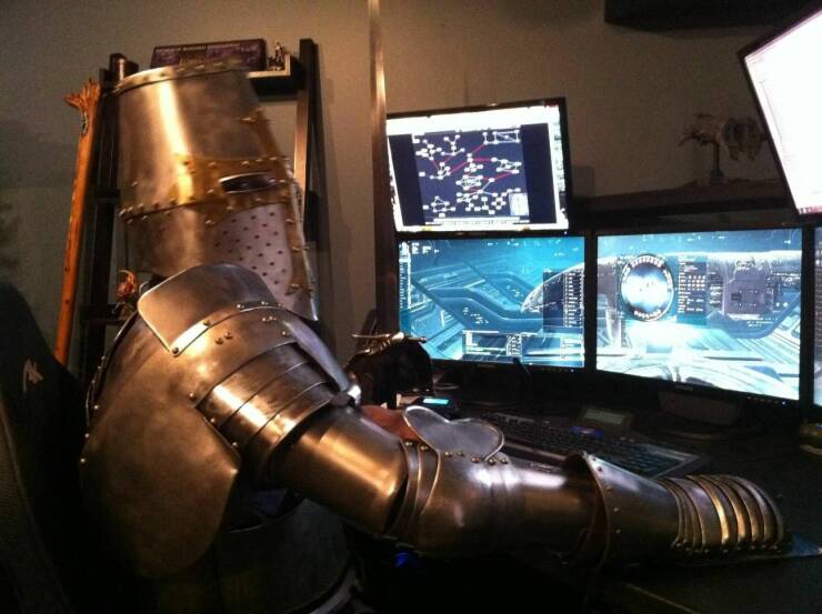 cool pics and funny memes - eve online knight armor