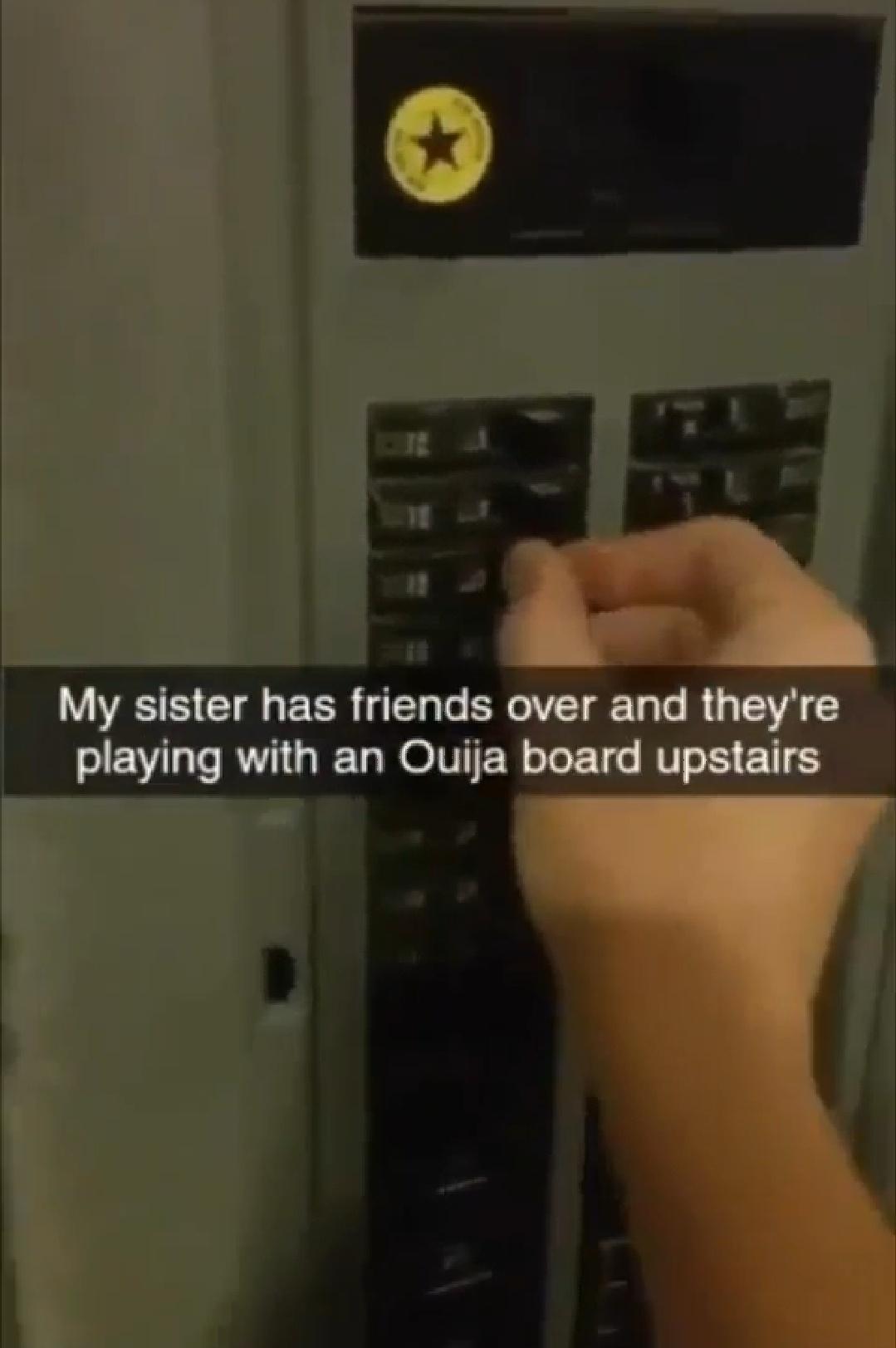 funny memes and cool pics - electronics - My sister has friends over and they're playing with an Ouija board upstairs