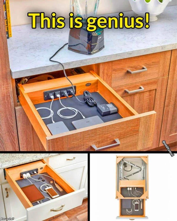 awesome designs by clever people - desk - This is genius! The Food You You Isaiahoon's Good Food Revathell