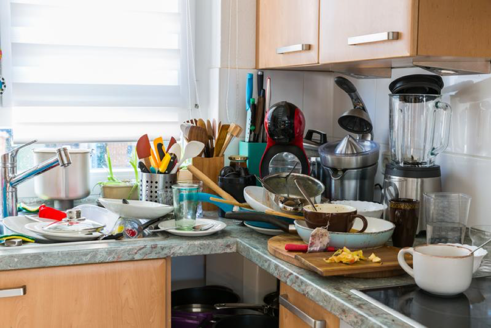 reddit wealthy stories - messy kitchen