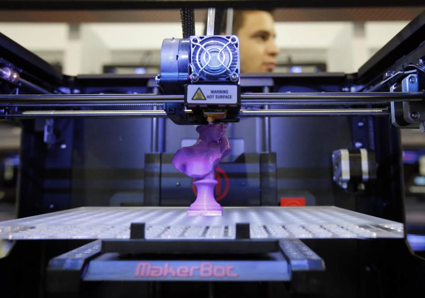 reddit wealthy stories - 3d printing machine - Warning Hot Surface MakerBot