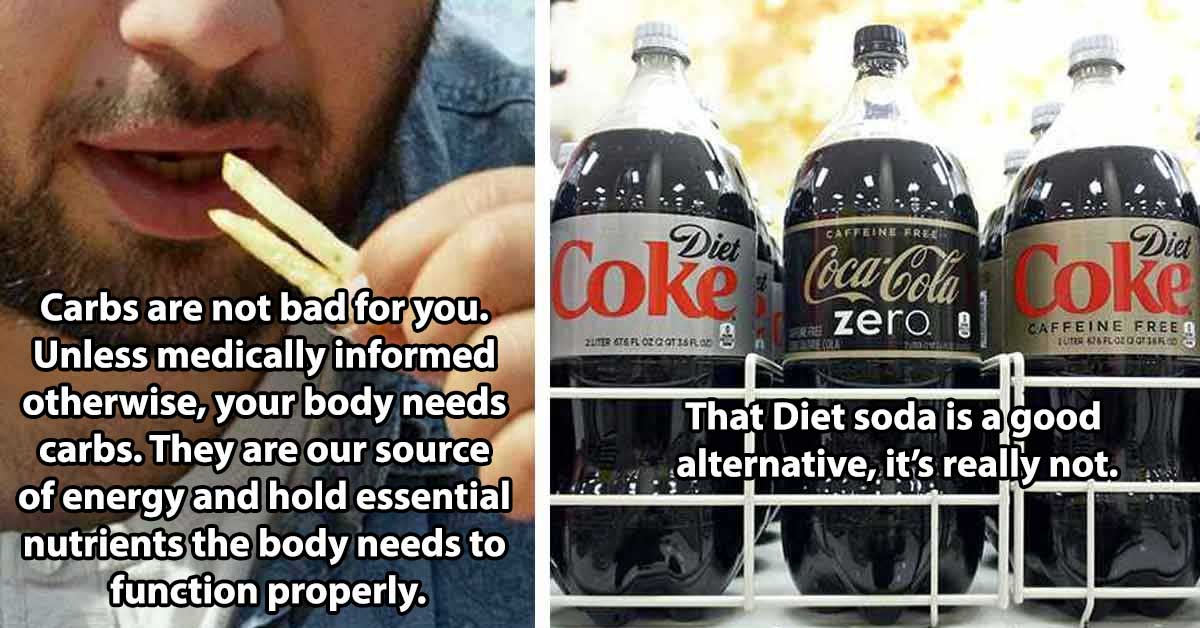 22 Food Myths People Need To Stop Believing