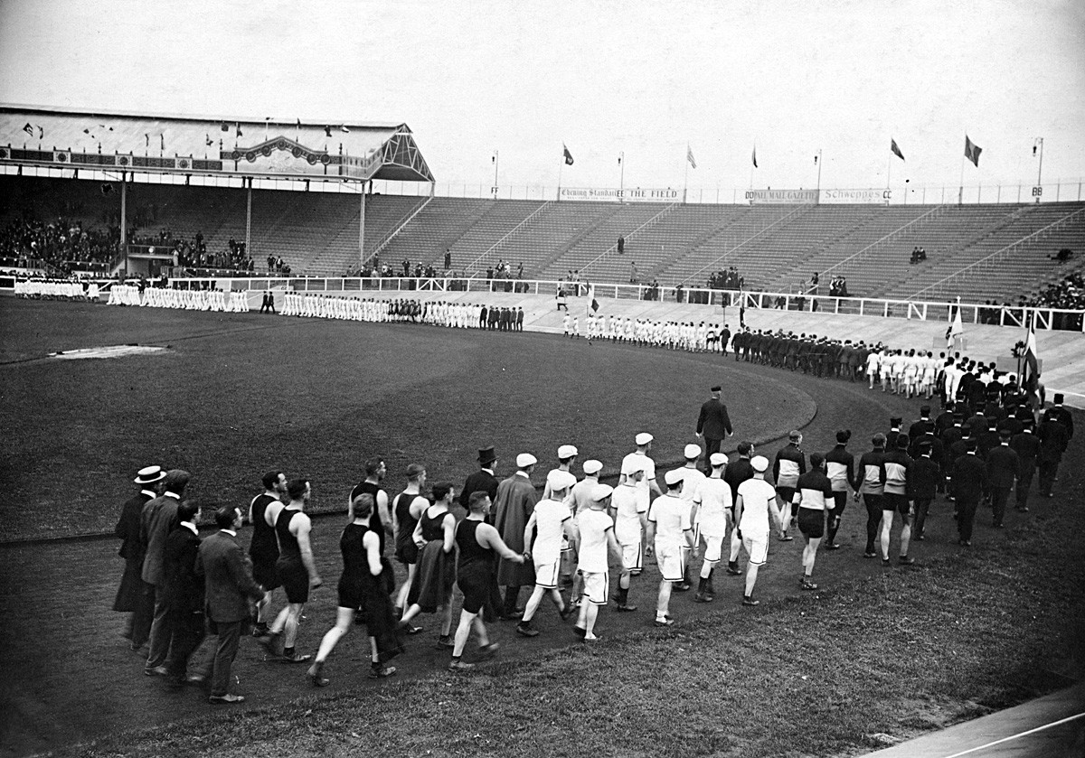 wtf history facts - russian olympic team 1908 - Chcume stambanEE Fi Il Gazette