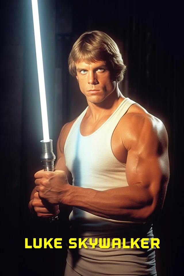 AI Imagines the Buff Versions of Star Wars Characters