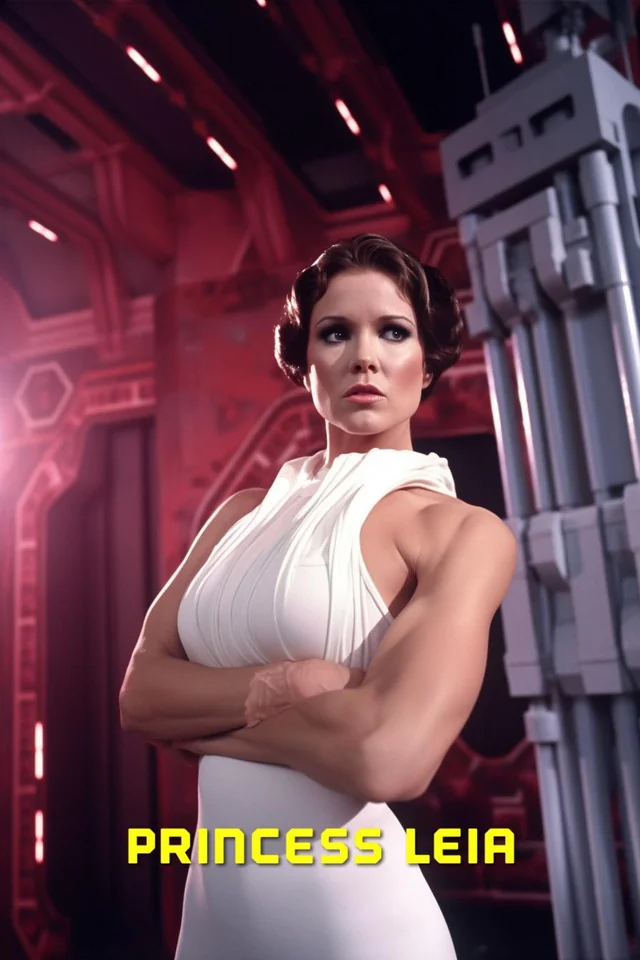 AI Imagines the Buff Versions of Star Wars Characters