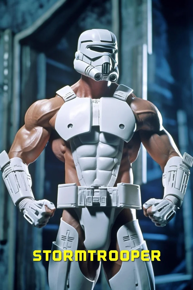 AI Imagines the Buff Versions of Star Wars Characters