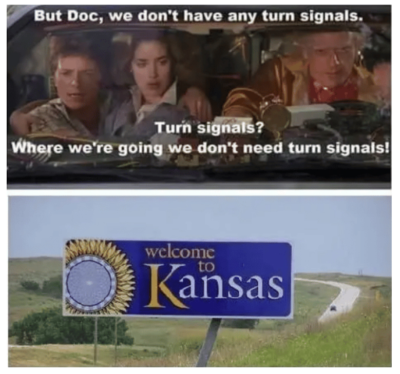 Do you need to turn. Канзас Мем. What about Kansas joke. В чём шутка про Канзас. From to meme.