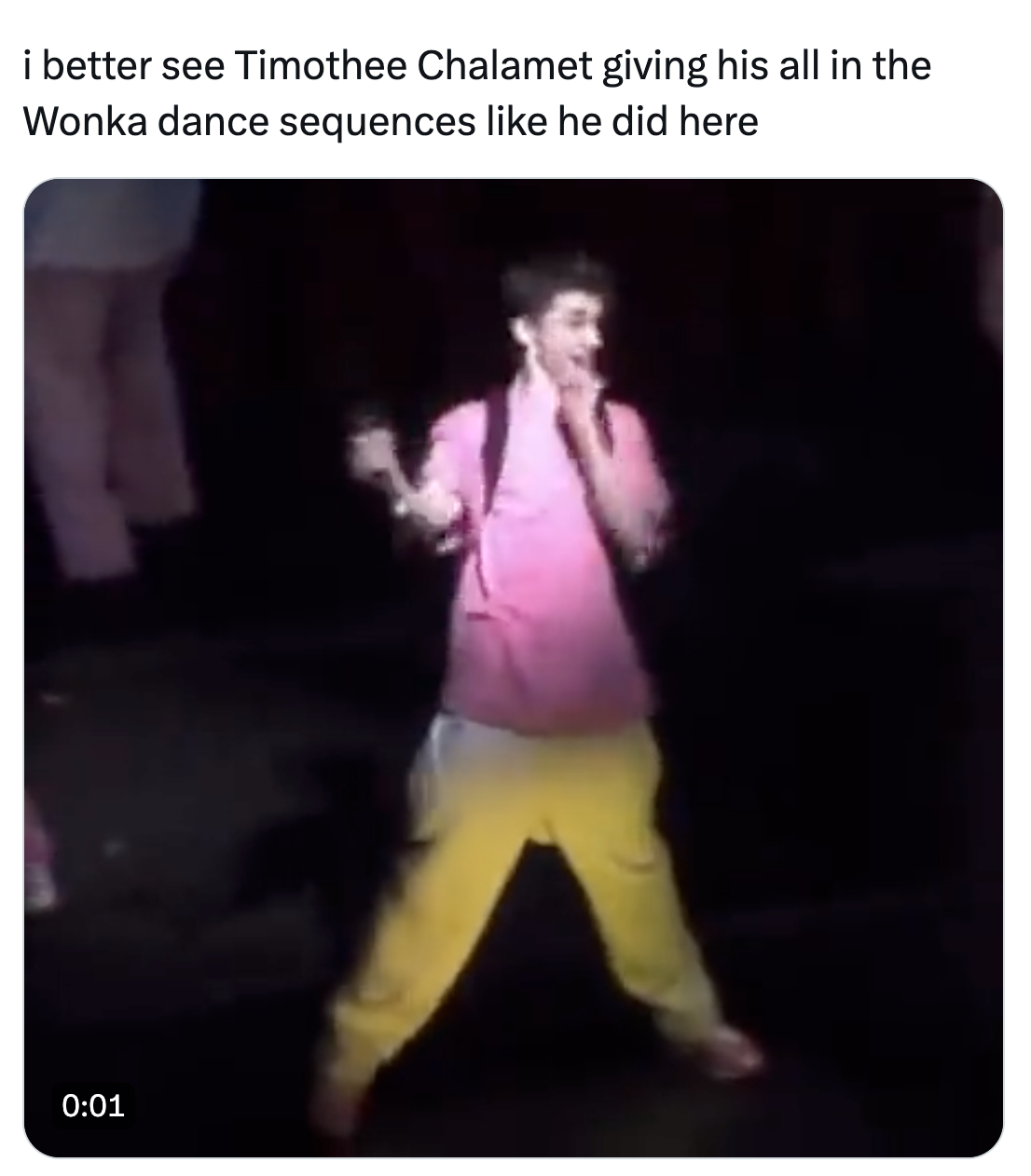 wonka memes - tristan thompson meme - i better see Timothee Chalamet giving his all in the Wonka dance sequences he did here