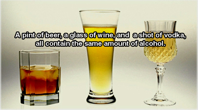 Every country has its own favorite alcohol beverage and there are many nations arguing about who the worlds heaviest drinker is. Alcohol has been around for thousands of years and in the course of time, many interesting alcohol-related facts have emerged. From the pathological fear of an empty glass to a 3.75 million-dollar vodka, check out these facts!