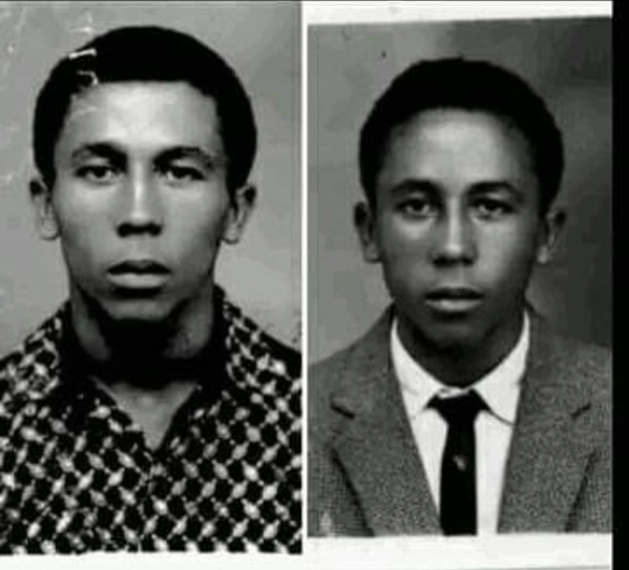 Bob Marley's passport photo