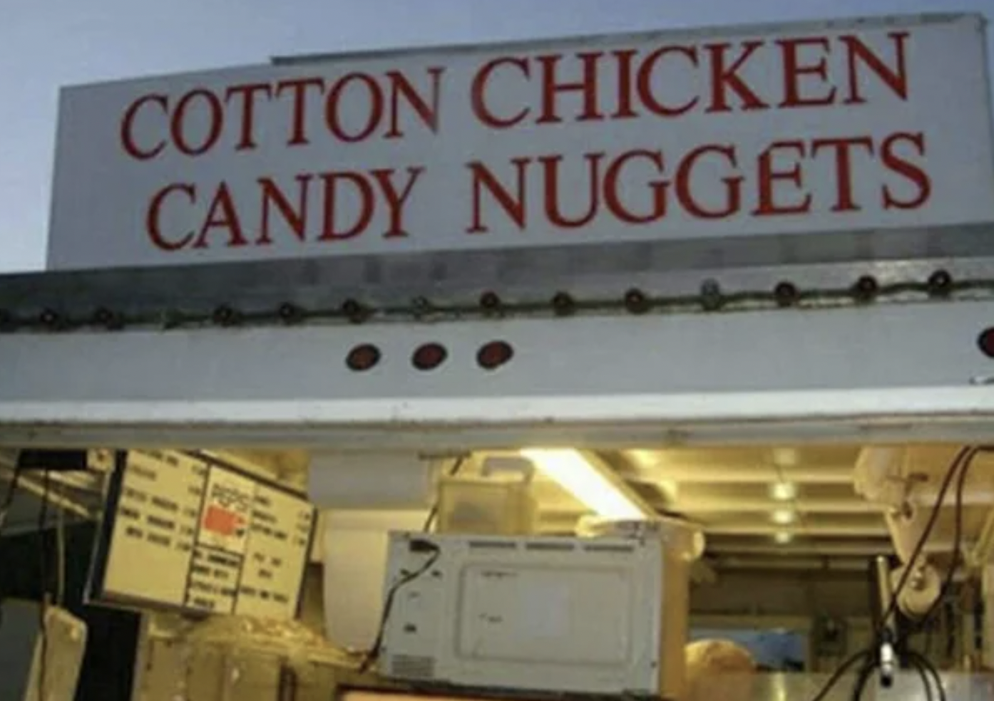 cotton candy chicken nuggets - Cotton Chicken Candy Nuggets