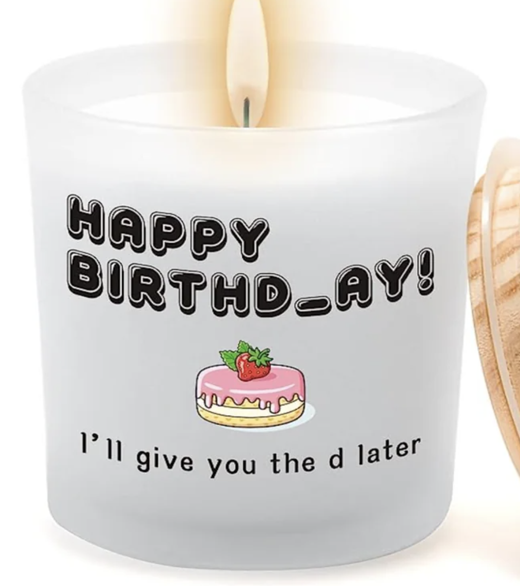 mug - Happy Birthday! I'll give you the d later