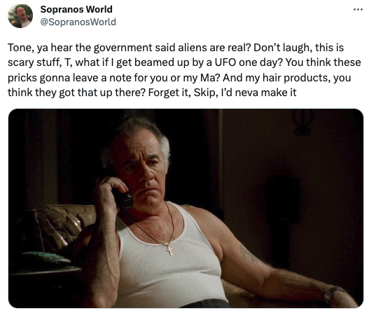 Memes and Reactions From the Congressional Hearing On UFOs