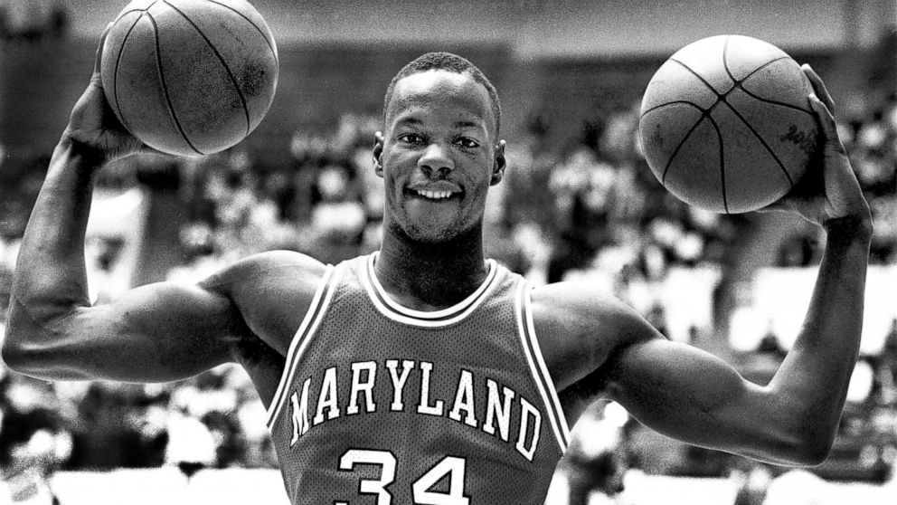 celebrities who fell from grace - len bias basketball player - Maryland 34