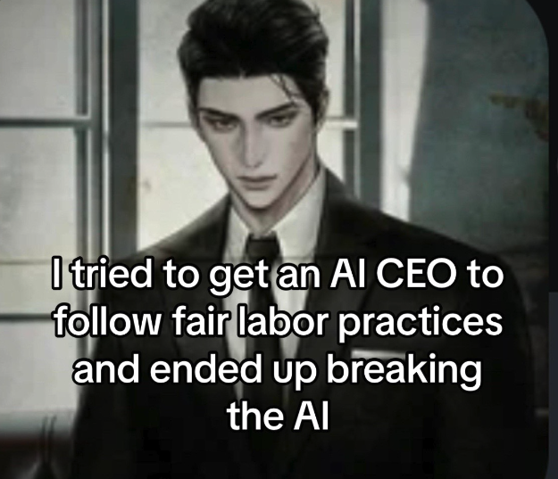 A.I. CEO to Be Ethical - -  - I tried to get an Ai Ceo to fair labor practices and ended up breaking the Al