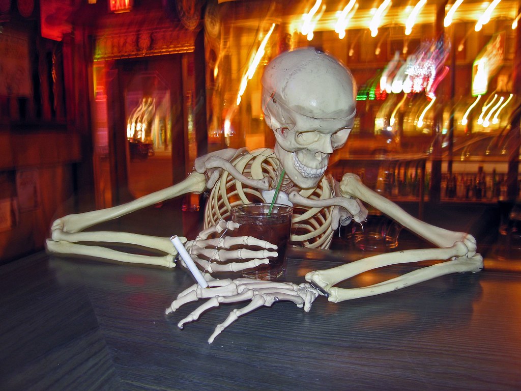 skeleton walks into a bar. bartender asks: what will you have? skeleton says: a beer and a mop. u/Saint_Eddie