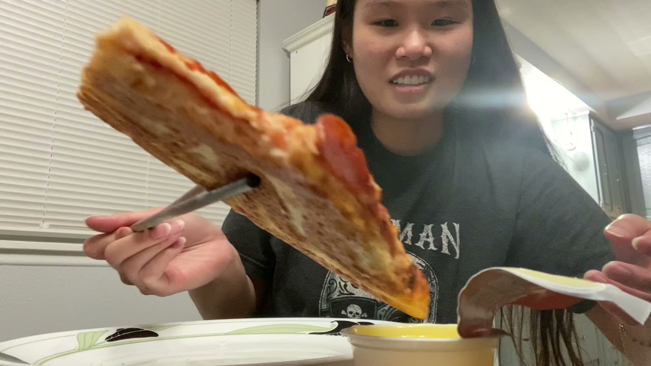 I overheard a passenger passionately arguing with their seatmate about the correct way to eat a slice of pizza with chopsticks. u/zaramarley07