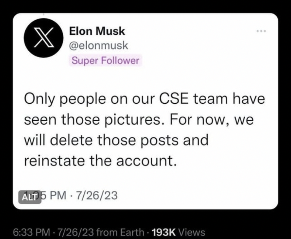 wiz khalifa quotes - X Elon Musk Super er Only people on our Cse team have seen those pictures. For now, we will delete those posts and reinstate the account. Alt 5 Pm 72623 72623 from Earth. Views