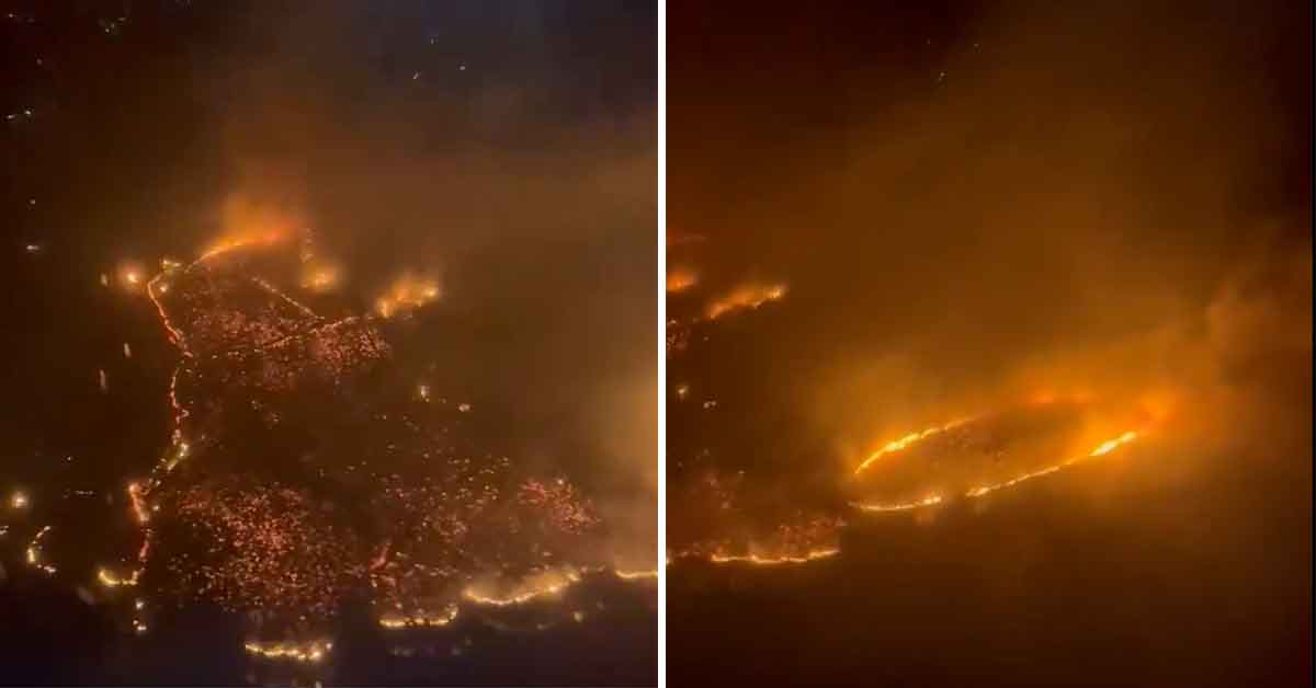 Harrowing <a href="https://www.ebaumsworld.com/videos/hell-on-earth-harrowing-airplane-footage-shows-extent-of-maui-fire-damage/87431599/" target="_blank"><b><u>airplane footage</b></u></a> shows the extent of the Maui fire damage, some are calling it "hell on earth".