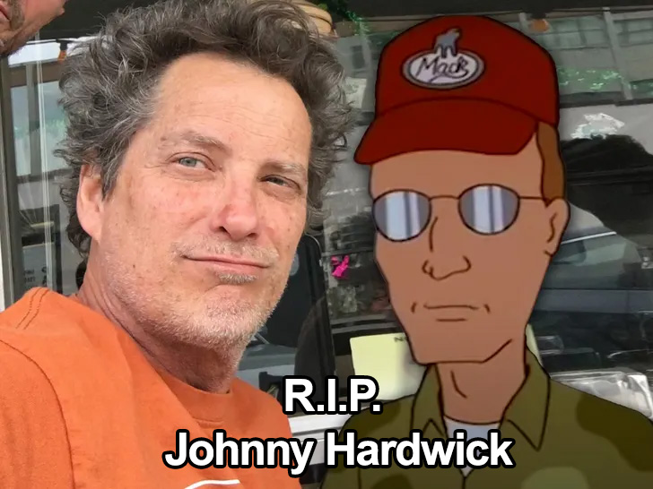 <a href="https://www.ebaumsworld.com/articles/king-of-the-hill-actor-john-hardwick-dead-at-59-all-of-dale-gribbles-most-iconic-moments/87431720/" target="_blank"><b><u>King of the Hill</b></u></a> Actor John Hardwick (Dale Gribble) passed away At 59.