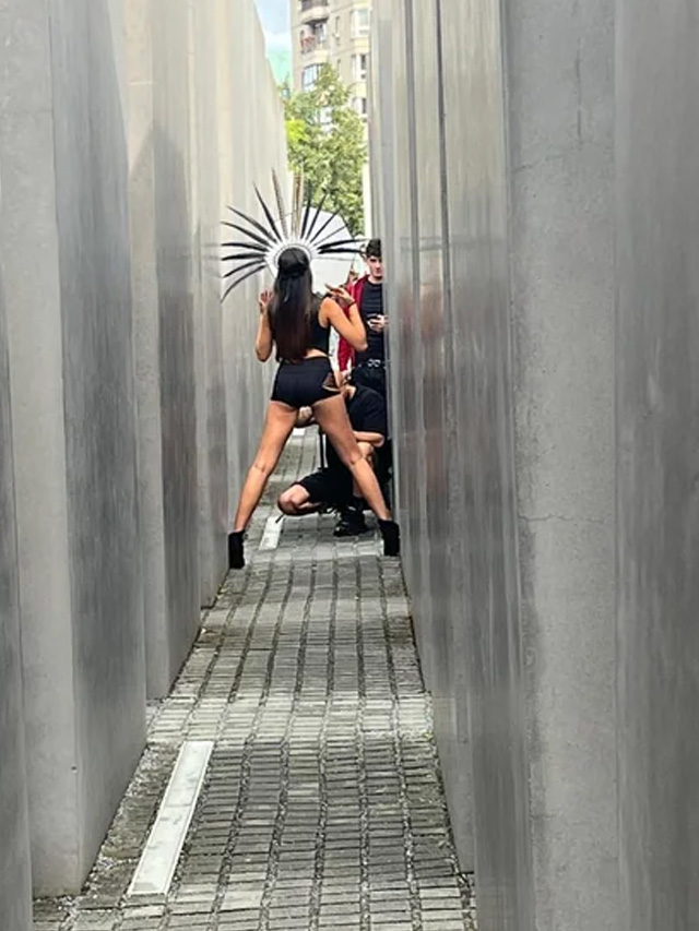 If you thought you've made some really bad judgment calls in your life, move on over. 
In a truly WTF moment, people spotted a photoshoot underway at the Holocaust monument in Berlin. In what can only be explained as either an <a href="https://www.reddit.com/r/ImTheMainCharacter/comments/15mr7y1/photoshoot_at_the_holocaust_monument_in_berlin/" target="_blank"><b><u>extreme lapse in judgment </b></u></a> or utter lack of awareness, either way it makes us wince to the core.
