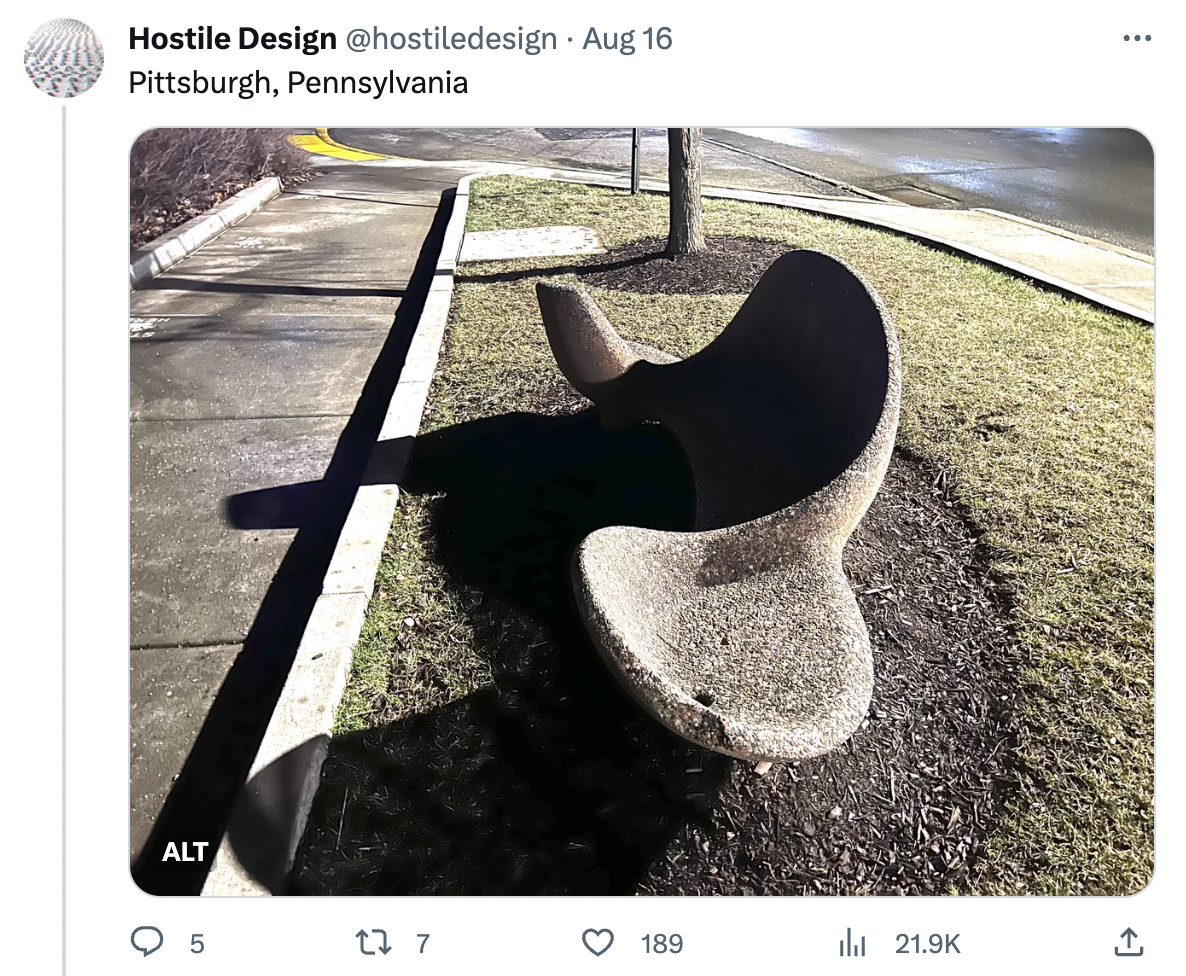 hostile design -