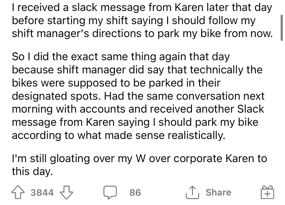 Dude Owns Corporate Karen By Doing Exactly What She Asked Him