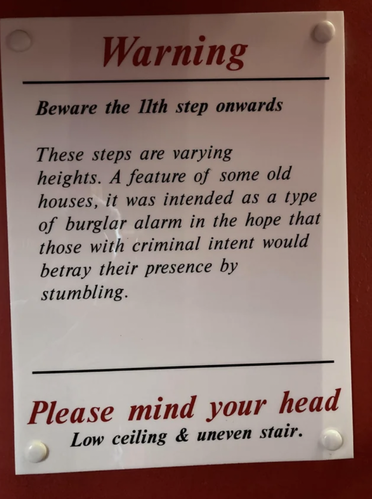 Seen in the Writer's Museum in Edinburgh, Scotland.