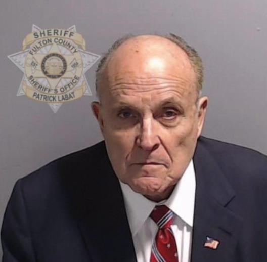 All of the Best Rudy Giuliani Mugshot Memes and Tweets 