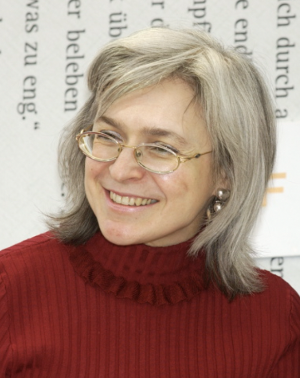 Anna Politkovskaya's book "Putin's Russia," called out the Russian president for his authoritarian government. She was killed by five contracted men in 2006. Multiple other people were later killed fighting for justice over her death.