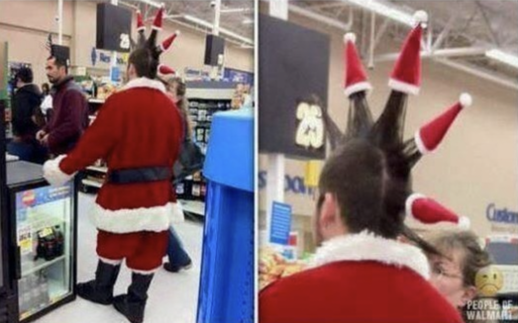 Punk Santa is coming to town.