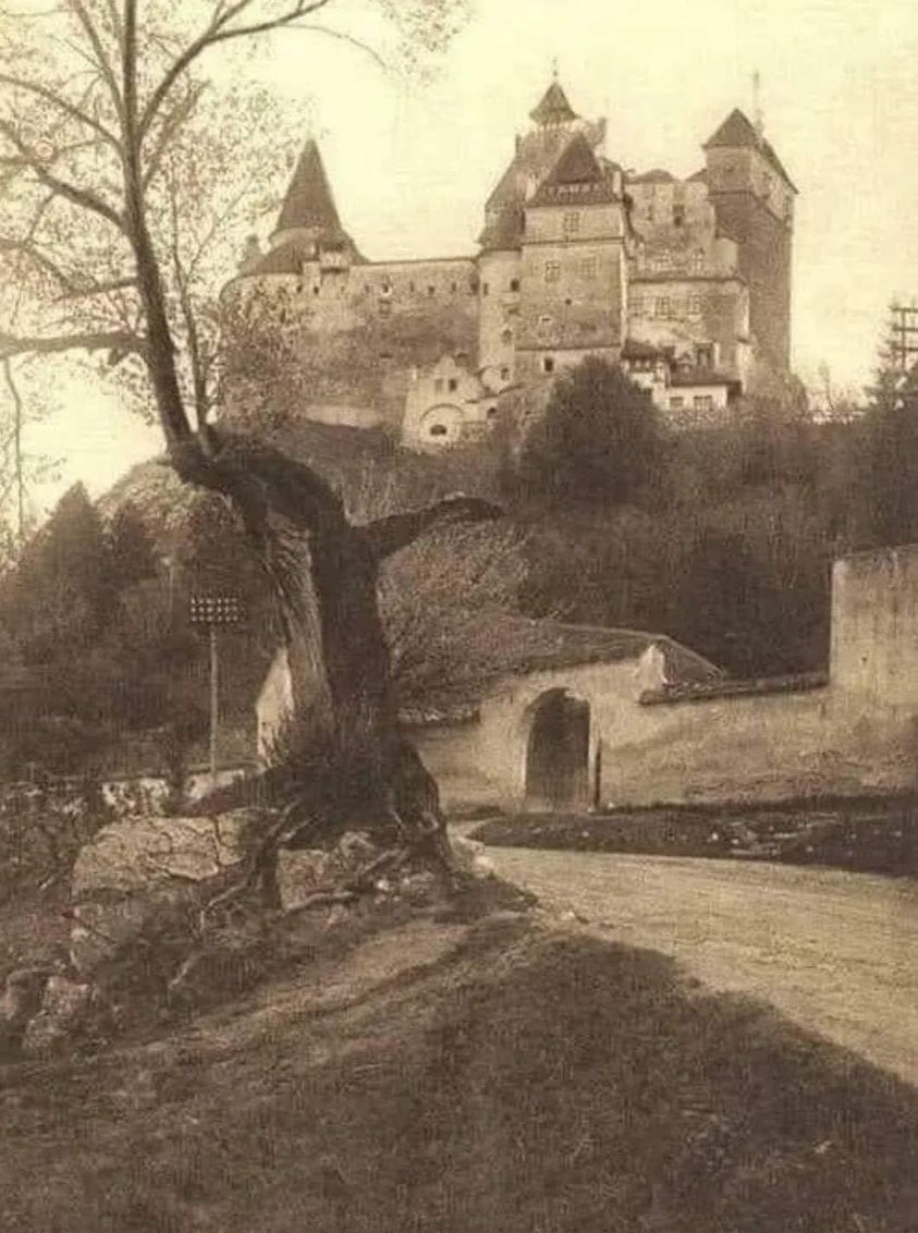 Real dracula mansion, Transylvania 1920s