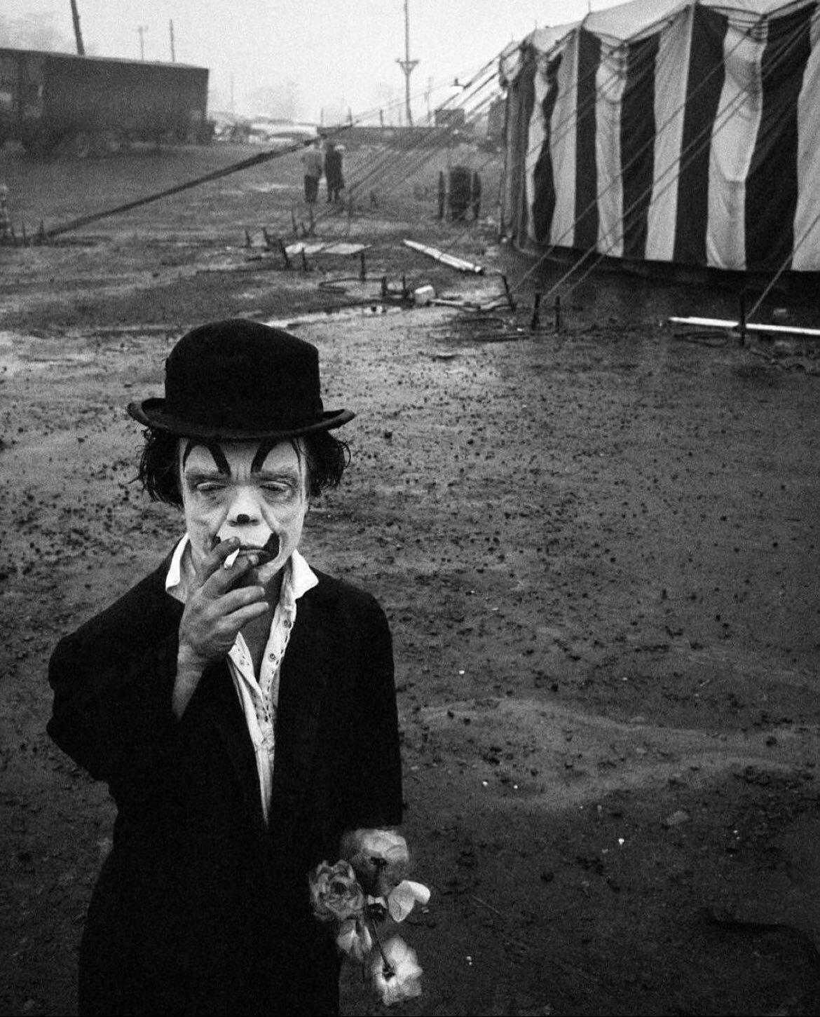 Jimmy Armstrong, circus clown 1958