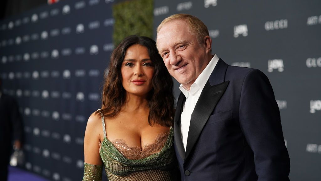 There's something about French businessmen, especially when they're billionaires. Hayek and Henri-Pinault have been married since 2009.