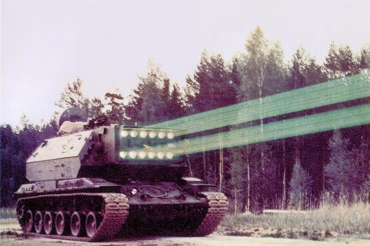 1K17 Szhatie - Soviet Laser Tank