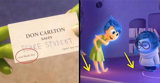 Pixar Movies Details and Easter Eggs You May Have Missed
