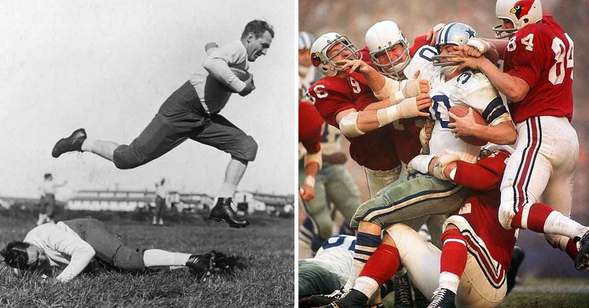 26 Photos From the History of Football That Show the Evolution of the Sport