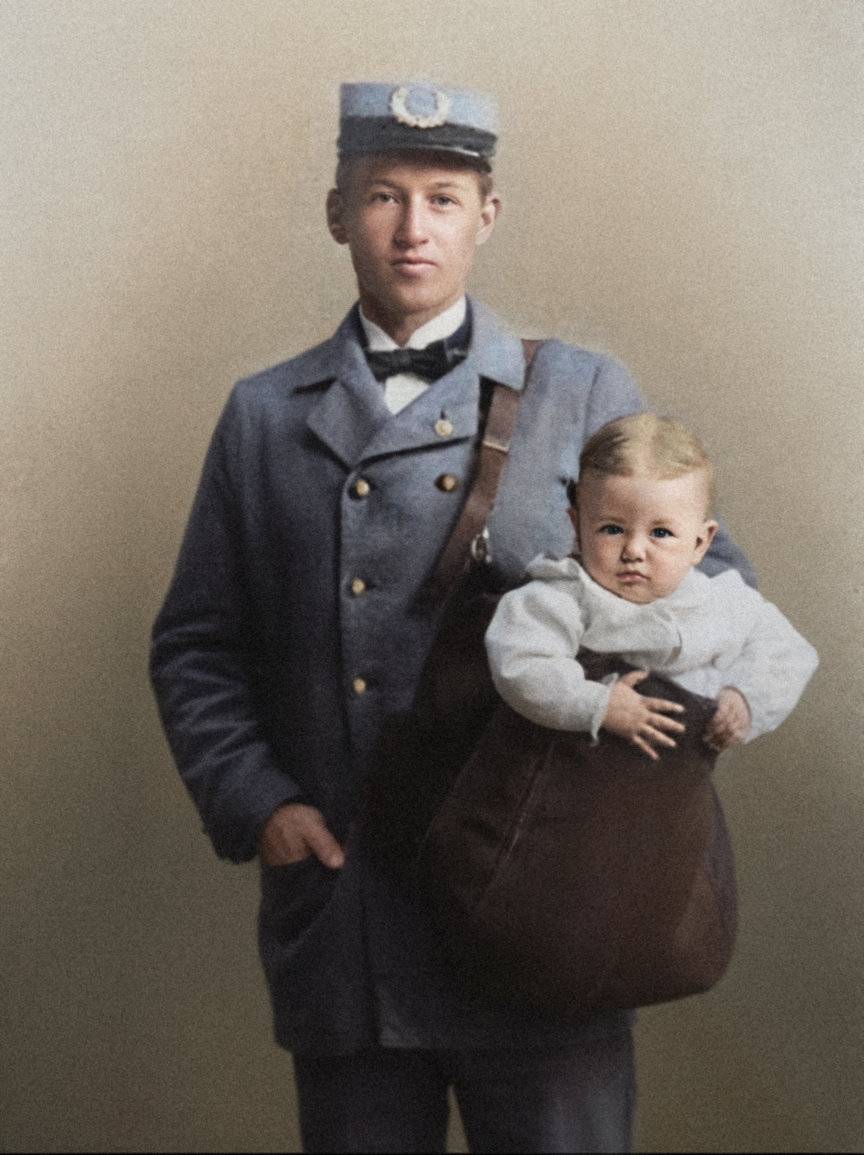 In 1900's kids were sent through the U.S. postal Services.