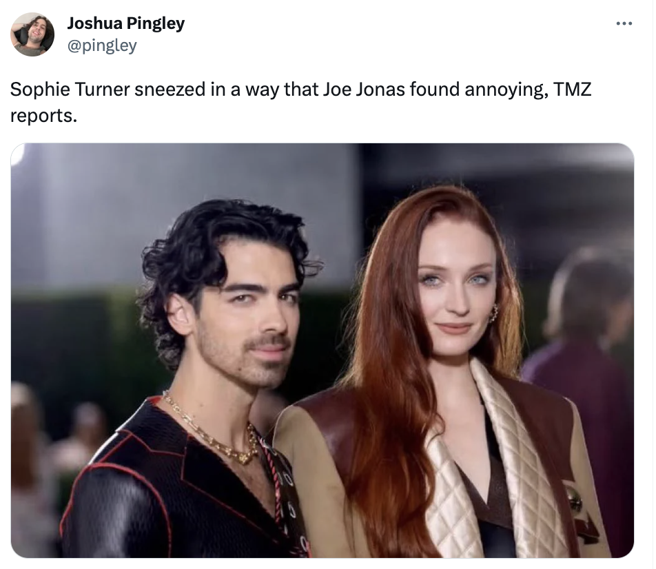 People Are Making Up Reasons For Sophie Turner and Joe Jonas' Divorce 
