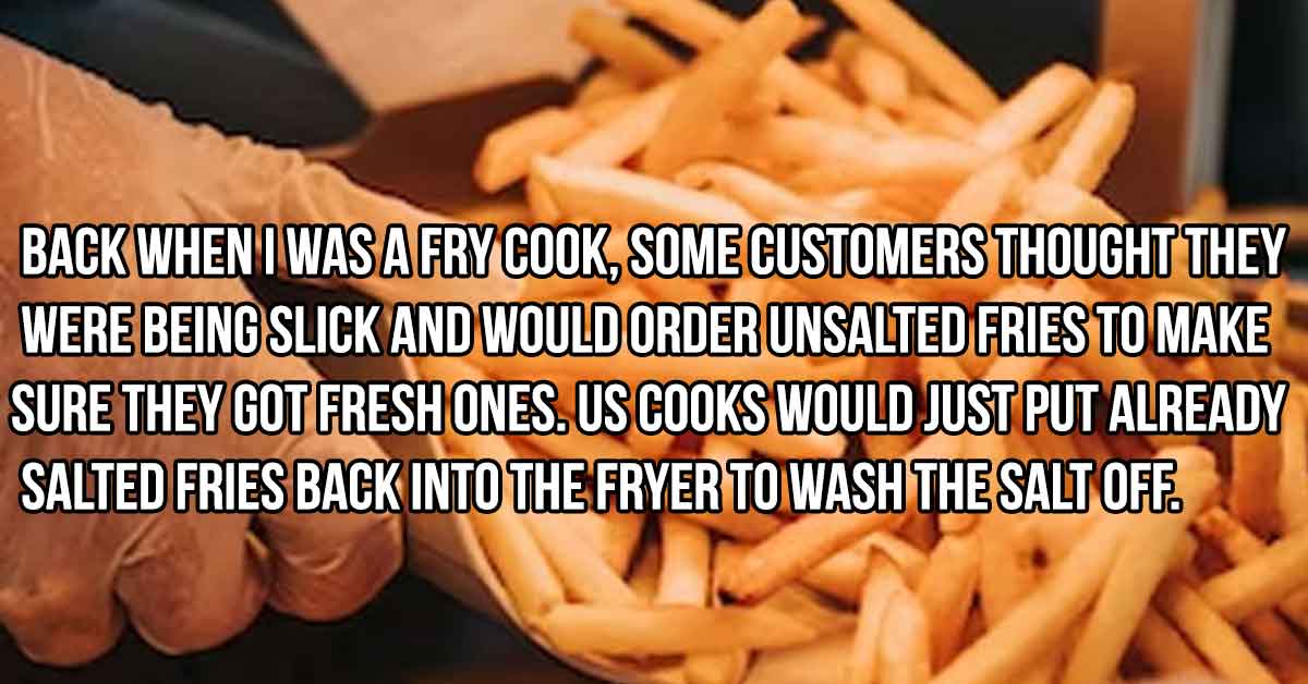 Going out to eat can be an enjoyable experience and a nice break from having to cook and clean up the mess after eating at home. However, it does come with its own set of less-than-desirable circumstances. Check out this list of "secrets" shared by current and former employees of restaurants that may make you think about eating out differently.