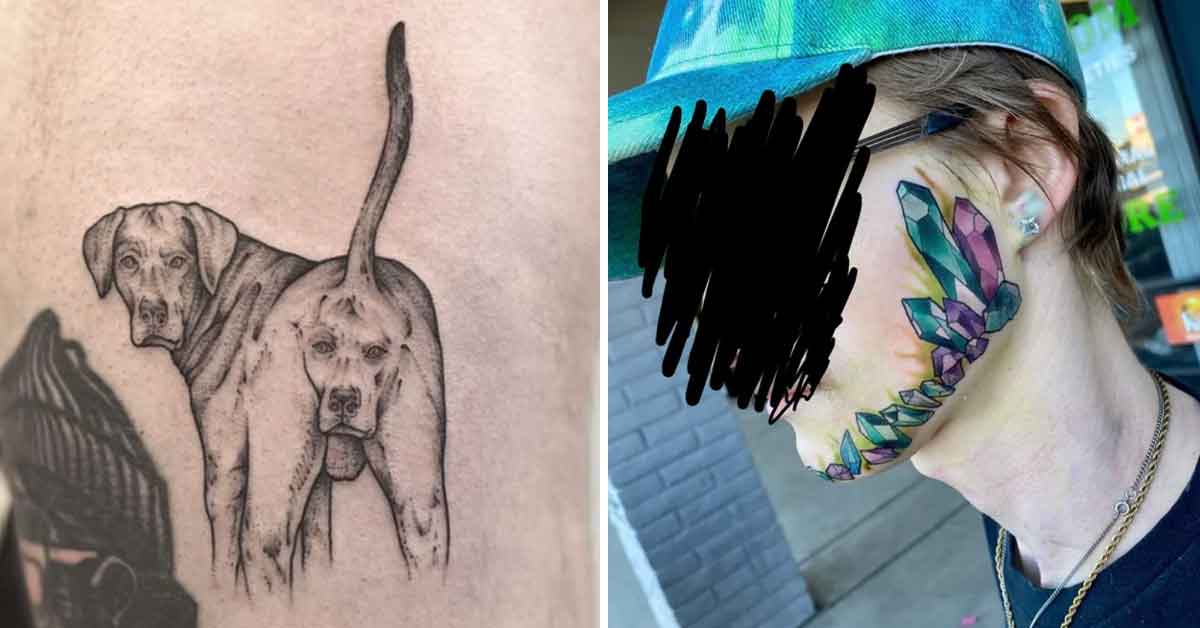 The thing about tattoos is that they're permanent. So when you get an utterly horrendous one, there's nothing you can do except wallow in your own stupidity while living out the rest of your days on this earth.   <br><br>  That is, unless you really think that stick and poke piece of garbage actually looks good like some of these 28 people do. Here are 28 awful tattoos that people wish they could escape, except for those who don't, which is even worse. 