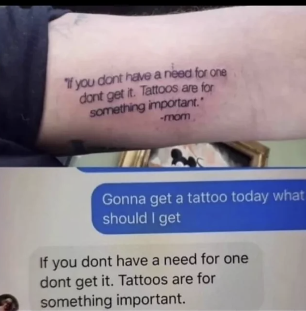 26 Bad Tattoos People Wish They Could Escape From