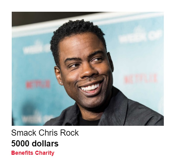'Smack Chris Rock, $5,000': Auction Memes Inspired By the WGA/SAG Auction 