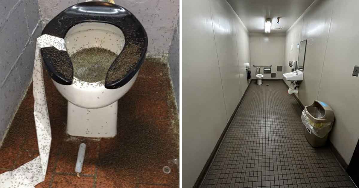 Using a public bathroom is a complete crapshoot. It could be nice, clean and empty. Or it could be one of the grossest experiences of your life.   <br><br> These 25 weird and icky public bathrooms are definitely the kinds you don't want to find yourself in when there's no place else to go. They say never to pass up the chance to use a good bathroom. These 25 toilets are the reason why.