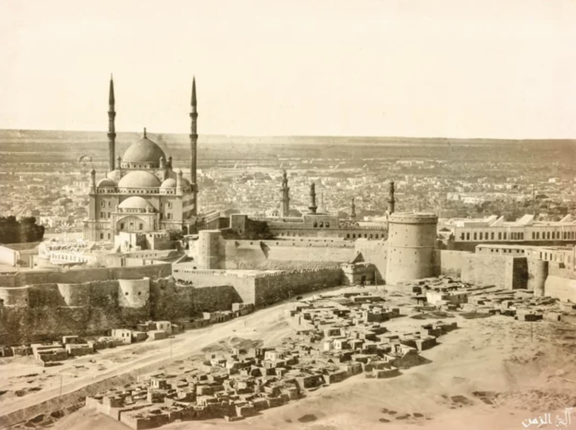Saladin Citadel, Cairo 1870.