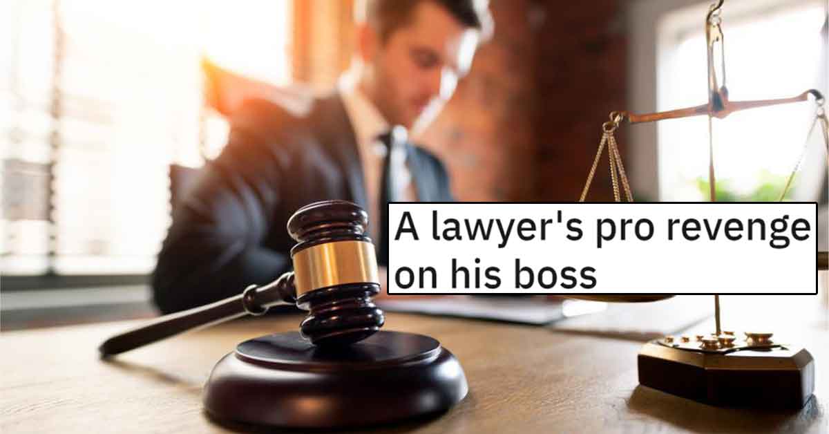 When a junior lawyer complained that his boss kept stealing his work and misreporting his hours, he was told to work harder and smarter. So, he decided to give himself some of both. <br><br> Leaving a fake task for his boss to give him, our junior lawyer racked up 100s of hours over the Christmas vacation. With no provable paper trail, it was the boss that took the fall; no more stealing work. Don't mess with a lawyer. 