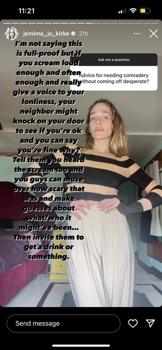 'The Key To Being Sexy Is Divorce': All the Deranged Advice From Jemima Kirke's Most Recent IG AMA